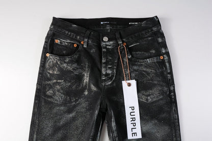 PURPLE Luxury Jeans Designer Fashion Trousers Fashionable Pants Summer Breathable Cotton Blue Pants 9028