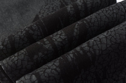 PURPLE Jeans Coating Texture Personalized Fashion Trend High quality pants 9026